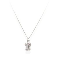 Collana Amen Donna in Argento Zircone D5BBR - D5BBR